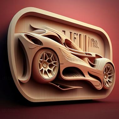 3D model Ferrari P (STL)